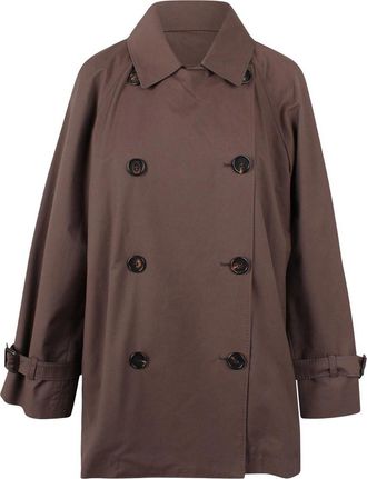 Max Mara Waterproof cropped trench coat