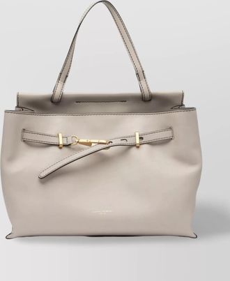 Gianni Chiarini belt detail top handles adjustable strap