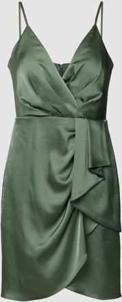 Jake*s Cocktailkleid mit V-Ausschnitt in Gruen, Gr&ouml;&szlig;e 34