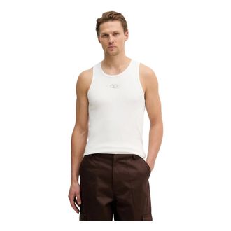 Diesel Tops, Heren, Wit, 2Xl, Katoen, T-Lifty-Iod