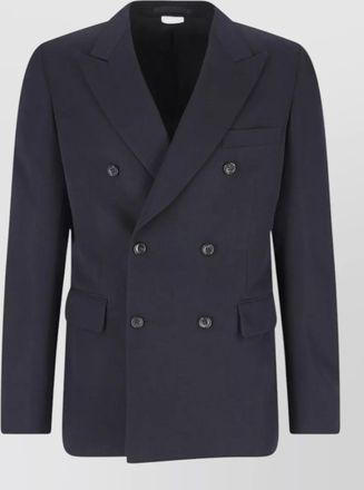 Comme Des Gar&ccedil;ons double breasted blazer notch lapel design