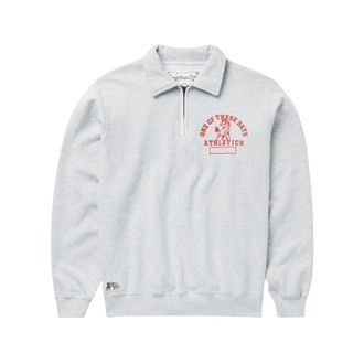 One Of These Days Sweatshirts, male, Gray, Size: XL Logo Zip-Up Sweatshirt