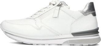 Gabor Schoenen, Dames, Wit, 35 1/2 EU, Leer, Witte 347 Sneakers