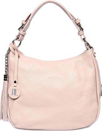 Anna Luchini Rose Rundleer Tas