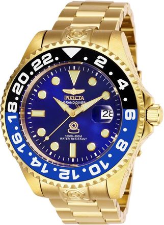 Invicta Pro Diver Automatic Blue Dial Batman Bezel Mens Watch 27971