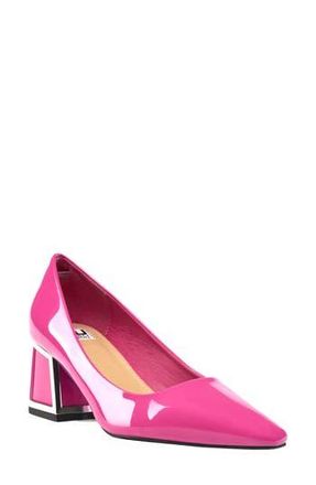 Ninety Union Blink Block Heel Pump in Hot Pink at Nordstrom Rack, Size 11