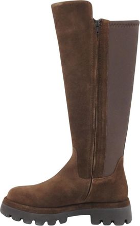 Alviero Martini 1A Classe High Boots - Dames - Hoge Laarzen - Bruin - 41 EU - Leer - Schoenen