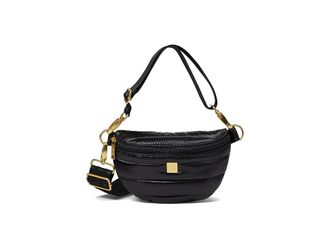 Think Royln Shining Star Handbags Shiny Black/Gold, Polyester