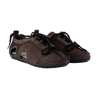 Simone Rocha Cutout Grip Sneaker - Brown