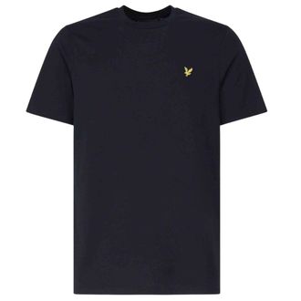 Lyle & Scott merk borstlogo donker marineblauw T-shirt