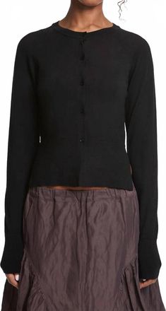 Mfpen Appointment Cardigan In Black