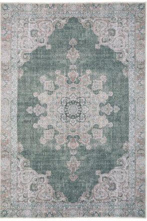 Kukoon Large Area Rugs for Living Room Washable & Non Slip in Green | Size: 160 cm x 230 cm