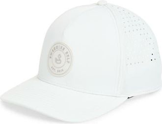Swannies Wade Perforated Snapback Baseball Cap in Gray at Nordstrom