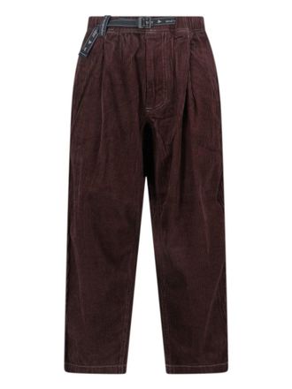 And Wander Classic Straight-Leg Trousers With Structured Waistband