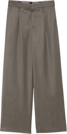 Emporio Armani Pantalones Anchos - Trousers - Hombre - Gris - XL