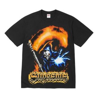 SUPREME SS26 Grim Reaper T-Shirt Black SUP-SS26-159-BLK