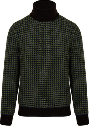 Drumohr Groene Heren Trui Model D5M104Pc - Heren - Coltruien - Groen - XL - Truien & Vesten