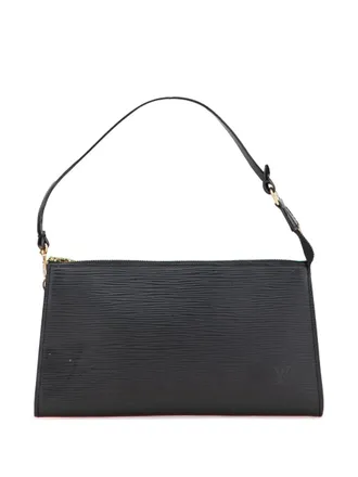 Louis Vuitton 2001 Epi Pochette Accessoires schoudertas - Zwart
