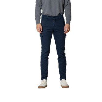 Mason's Heren, Broeken, Blauw, Maat: S Katoen