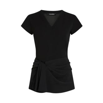 Karl Lagerfeld Mujer, Camisetas, Negro, Talla: M