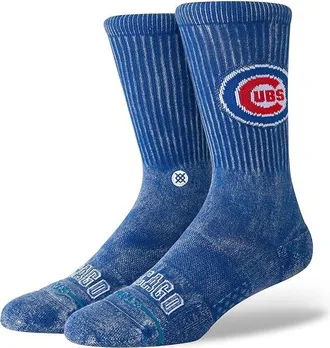 Stance Fade Chi Crew Cut Socks Shoes Blue : LG (US Mens Shoe 9-13 - Womens Shoe 11-14)