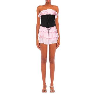 Philosophy di Lorenzo Serafini Cotton Cocktail Dress - Pink