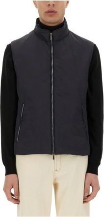 Moorer Heren, Jassen, Blauw, Maat: XL Flanel