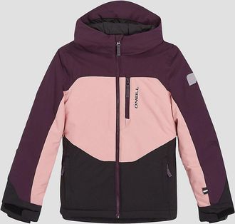 O'Neill Carbonite Snow Kids Jacke aubergine colour block