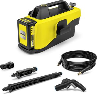 Karcher K&auml;rcher Oc 6-18 Battery Set Limpiadora De Alta Presi&oacute;n O Hidrolimpiadora Compacto Bater&iacute;a 200 L/h Negro, Gris, Amarillo
