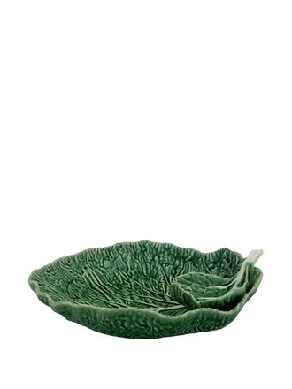 Bordallo Pinheiro Set di ciotole Cabbage Leaf grandi - Verde