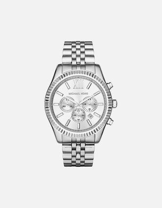 Michael Kors Mens Michael Kors MK8405 Lexington Silver Mens Watch