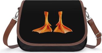 Generic Duck Feet Fashion Womens Crossbody Bags Novelty Handbag Shoulder Bag Purse