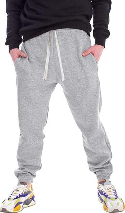 Generic Mens Joggers, Slim Fit Solid Color Tracksuit Bottoms, Autumn Winter Warm Fleece Trousers, Relaxed Fit Leg Cargo Casual Pants, Beach Walking Running Sw