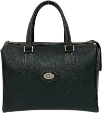 Gucci Pre-owned Handbags, female, Black, Size: ONE SIZE Pre-owned Vintage Handbag