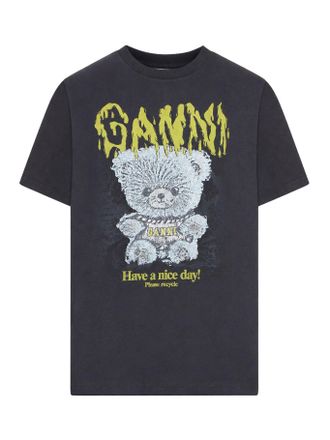 Ganni GRAPHIC PRINT T-SHIRT - Ganni - Woman