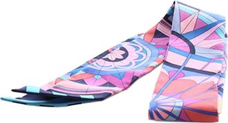 Herm&egrave;s Pre-owned Hermes Rose De Compas Silk Twilly Scarf Ladies X3ZTHPK6V8R33YE4