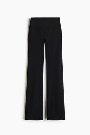H&M Sculptmove Flared Sports Leggings in Black at Nordstrom, Size Xx-Small