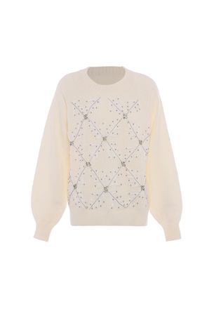 Faina Jumper Dames wolwit