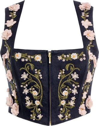 Agua Bendita Cornalina Valle Vest in Multicolor at Nordstrom, Size Large