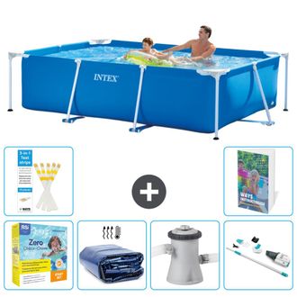 Intex Piscina Con Estructura Rectangular - 260x160x65 Cm - 7-piezas S39