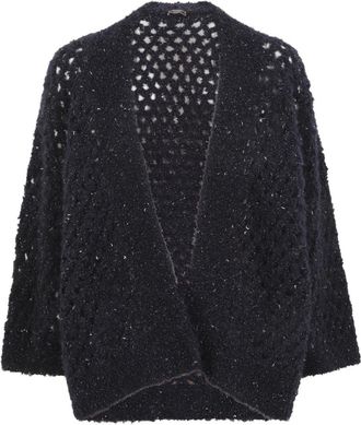 PESERICO C&aacute;rdigan - Knitwear - Mujer - Azul - L