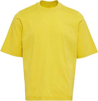 Rick Owens Walrus cotton T-shirt - Yellow