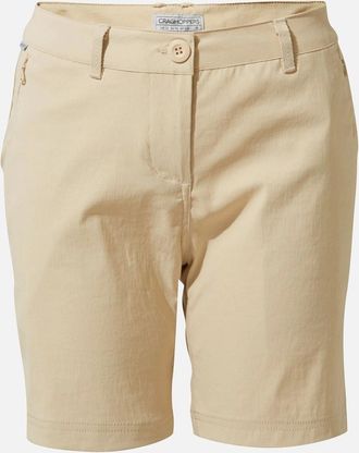 Craghoppers Womens Craghoppers Womens/Ladies Kiwi Pro III Shorts - Tan - Size: 10