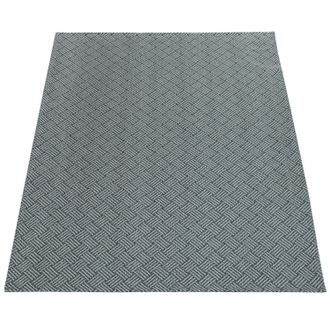 Paco Home Paco Home - Alfombra De Tejido Plano Moderna Con Tejedura Motivo Trenzado Dise&ntilde;o Geom&eacute;trico Gris 160x220 Cm