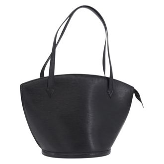 Louis Vuitton Saint Jacques Epi Leather Black Leather Handbag (Pre-Owned)