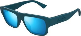 Maui Jim Accessoires, unisex, Blauw, ONE Size, Stijlvolle zonnebril voor een elegante uitstraling