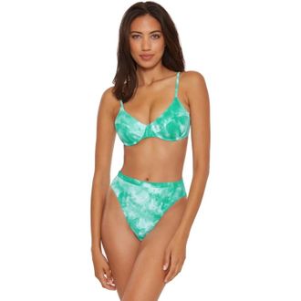 BECCA by Rebecca Virtue By Rebecca Virtue Crystal Sarah Bikini Top Womens Jasper JZZ194
