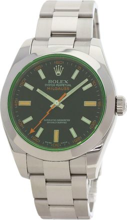 Rolex Milgauss Stainless Steel Wristwatch (Pre-Owned)
