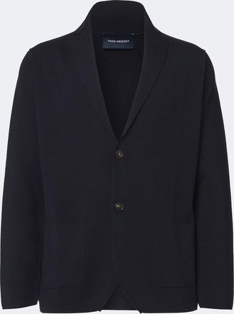 Thom Sweeney Blazer de punto de lana
