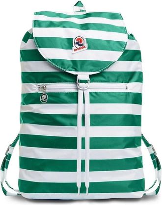 Invicta Vintage Gestreepte Verticale Tas Unisex - Dames - Rugzakken - Veelkleurig - ONE Size - Tassen